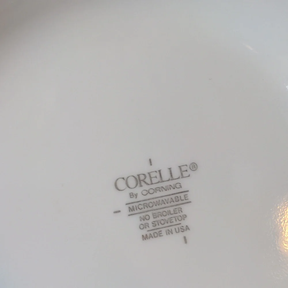 Corelle Friendship Salad Bread Plates Set of 6